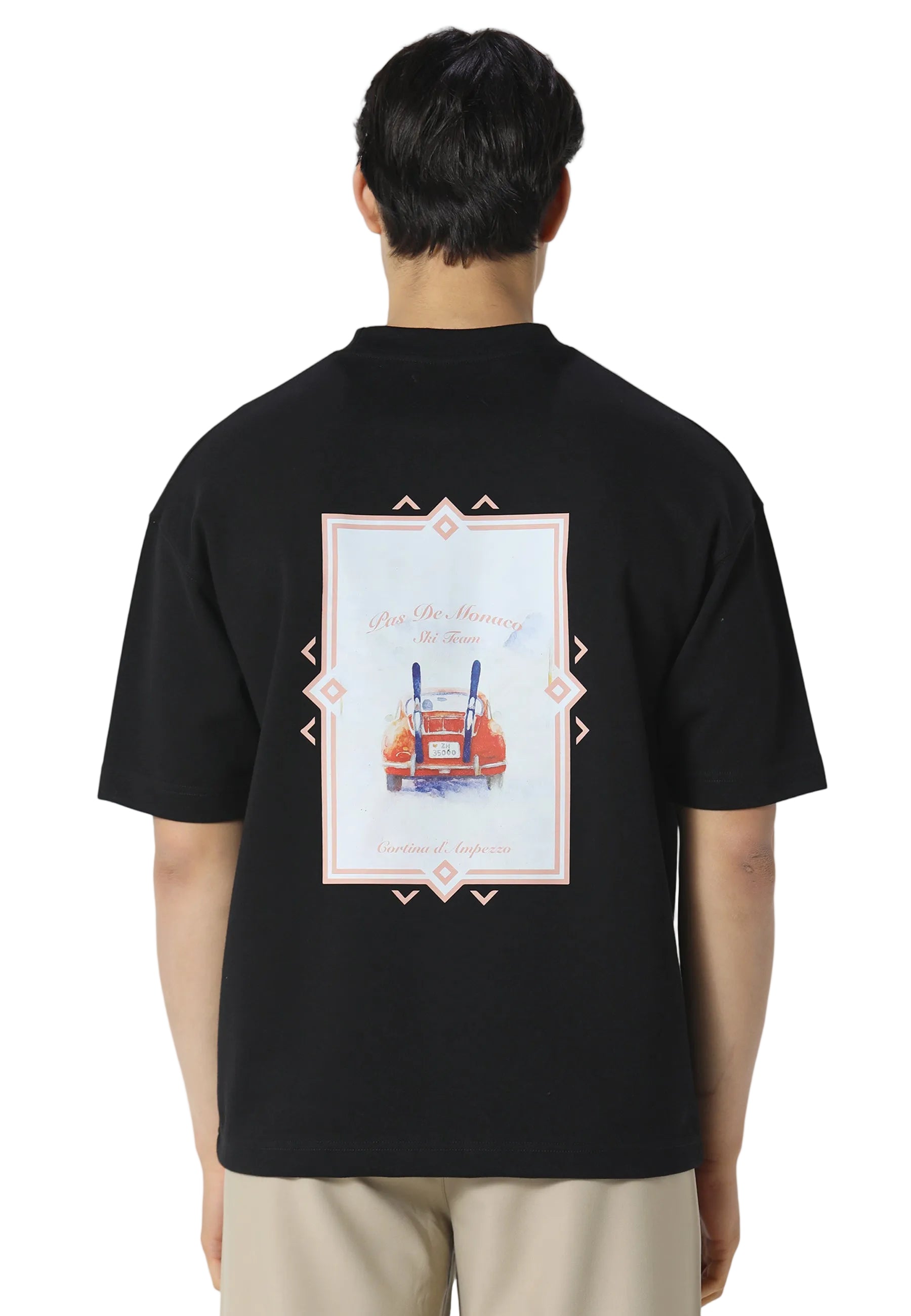 Pas De Monaco Cortina Black T-Shirt